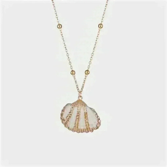 Bohemian Seashell Necklace - Picture 1 of 1
